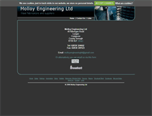 Tablet Screenshot of molloyengineering.com